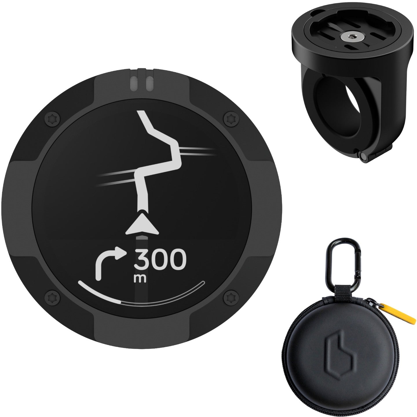 Beeline Black Bundle (Incl. Bar Clamp Mount & Carry Case)